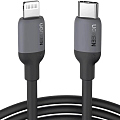 Кабель Ugreen US387 USB-C to Lightning Silicone Cable (1 метр) чёрный (20304)