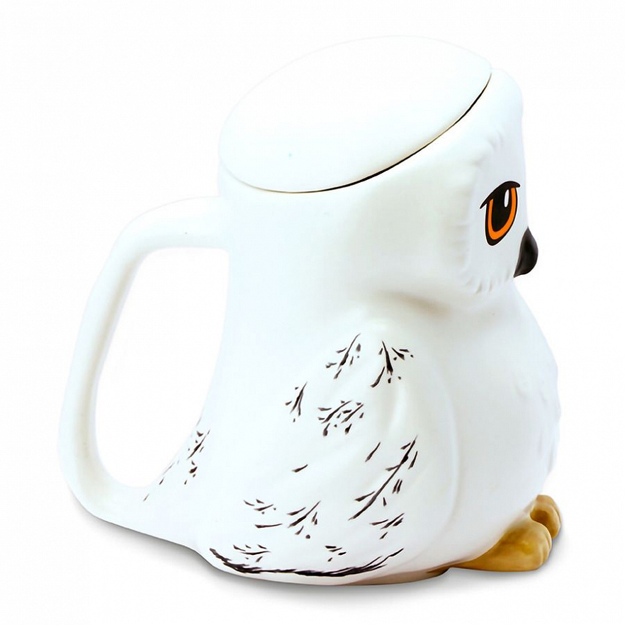 Кружка 3D с крышкой ABYstyle: Harry Potter Hedwig x2 450 мл (ABYMUG679)