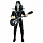 Фигурка Kiss BST AXN Signature Colors 4 шт