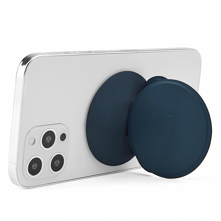 Подставка-держатель для iPhone 12/13/14 MOFT Snap Phone Grip & Stand синяя (MS018A-1-BU)