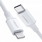 Кабель Ugreen US171 USB-C to Lightning Cable (1 метр) белый (10493)