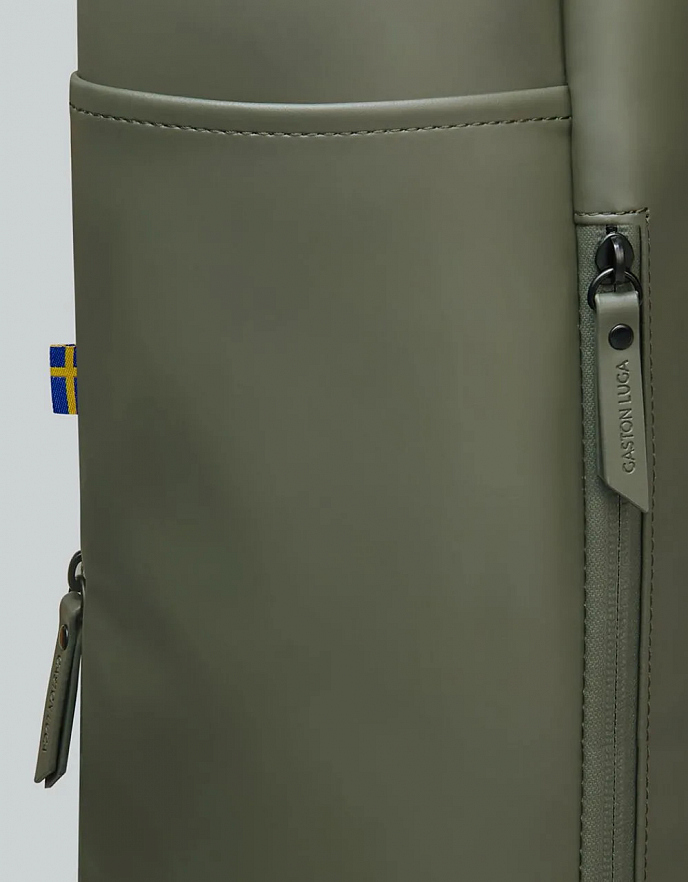 Рюкзак Gaston Luga GL9002 Backpack Rullen для 16" ноутбуков оливковый/чёрный