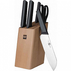 Набор ножей HuoHou 5+1 3Cr13 6-pcs kitchen knife Set Lite (HU0057)