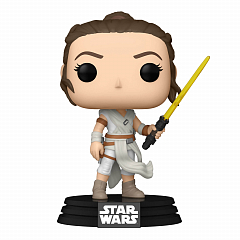 Коллекционная фигурка Funko POP! Bobble Star Wars Ep 9 Rey w/ Yellow Lightsaber (432) 51482