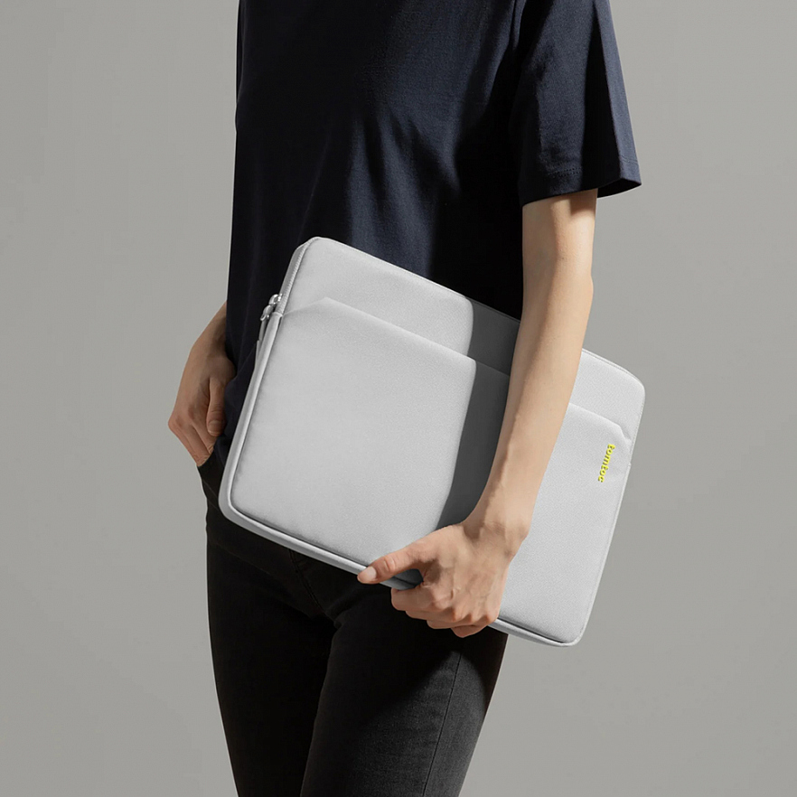 Чехол Tomtoc Light-A18 Laptop Sleeve для ноутбуков 14" светло-серый (Light Gray)