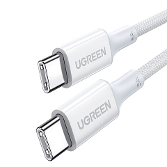 Кабель UGREEN US557 (15269) USB-C to USB-C PD -2 м белый