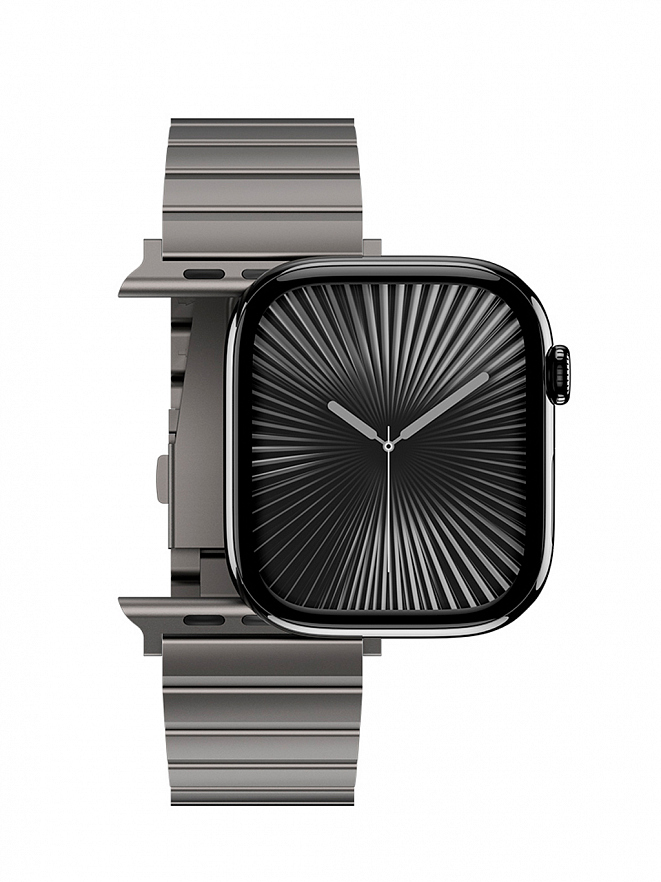 Ремень Benks для Apple Watch 44-49mm Titanium