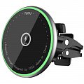 Автодержатель с функцией беспроводной зарядки TOTU War Drum Series MagSafe 15W Magnetic Wireless чёрный (CACW-53)