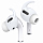 Амбушюры Elago Earbuds Hook Cover для AirPods Pro светящиеся в темноте белые (Nightglow Blue)