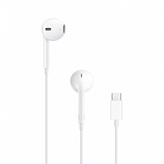 Наушники Apple EarPods с разъёмом USB-C белые