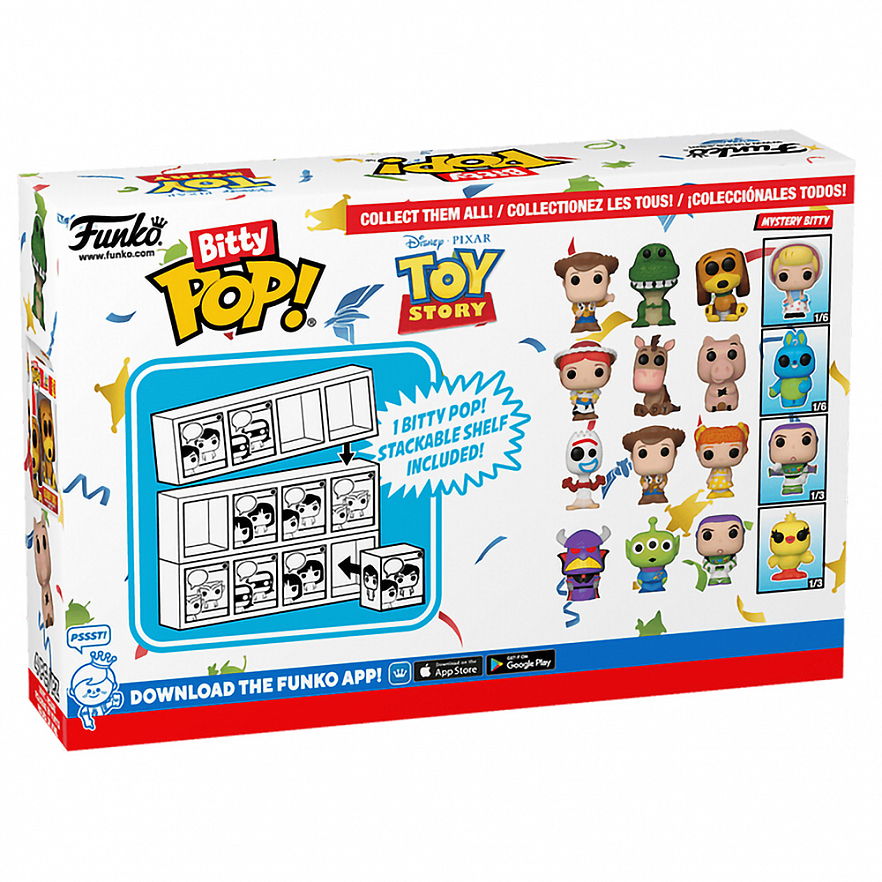 Фигурка Funko Bitty POP! Disney Toy Story Jessie+Bullseye+Hamm+Mystery (1 of 4) 4PK 73041