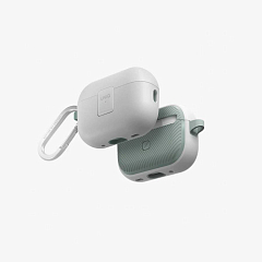Чехол Uniq CLYDE для Airpods Pro 2 Dove белый/мятный