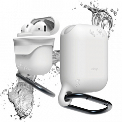 Чехол Elago Waterproof Hang Case для AirPods белый