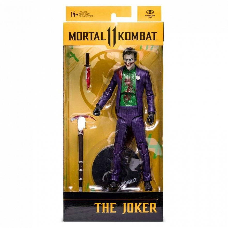 Коллекционная фигурка McFarlane Toys Mortal Kombat Joker Bloody