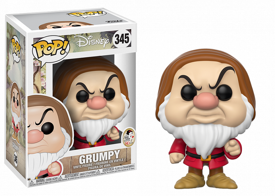 Коллекционная фигурка Funko POP! Disney Snow White Grumpy Ворчун (345) 21727
