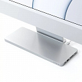 Док-станция Satechi USB-C Slim Dock для iMac (24-inch) серебристая (ST-UCISDS)