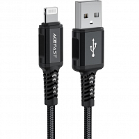 Кабель Acefast C4-02 USB-A to Lightning Cable (1,8 метра) чёрный (AF-C4-02-BK)