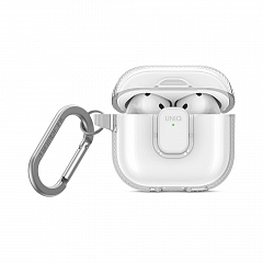 Чехол Uniq Glase Pro для Airpods 4 прозрачный