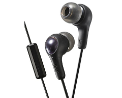 Наушники внутриканальные JVC Gumy Plus Black чёрные (HA-FX7M-BN-U)
