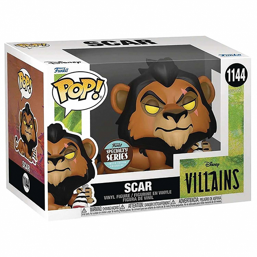 Фигурка Funko POP! Disney Villains Scar with meat SS (Exc) (1144) 58934