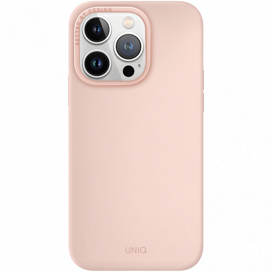 Чехол Uniq LINO MagSafe для iPhone 14 Pro Max Розовый (Pink)