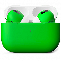 Беспроводные наушники Apple AirPods Pro Custom Edition салатовые матовые