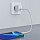 Сетевое зарядное устройство Acefast A21 GaN PD 30W 1 x USB-C белое (AF-A21-WH)