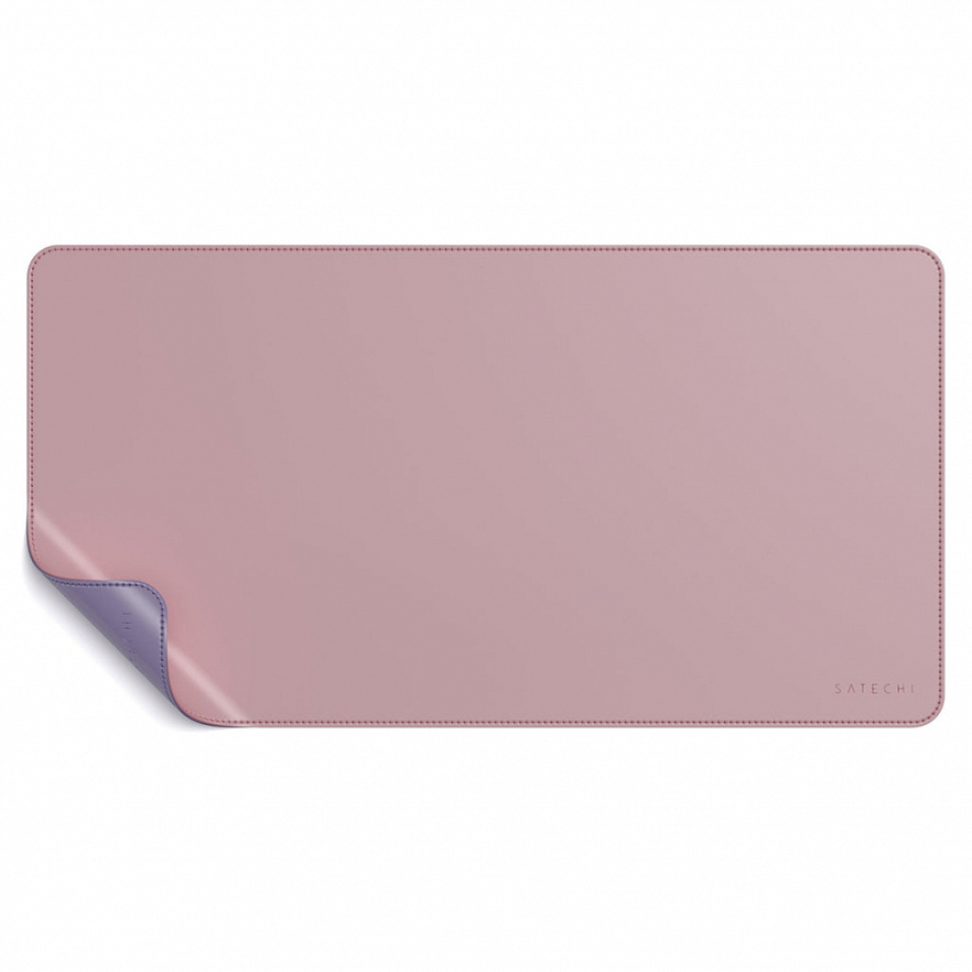 Коврик для мыши Satechi Dual Sided Eco-Leather Deskmate розовый / фиолетовый (ST-LDMPV)