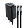 Сетевое зарядное устройство Acefast A17 GaN 65W USB Type-C / USB / HDMI HUB Charger с кабелем USB-C чёрное (AF-A17-BK)
