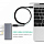 Кабель Ugreen ED008 USB-C Male to USB-C Female (0,5 метра) чёрный (40574)