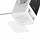 Сетевое зарядное устройство Baseus PowerCombo Digital PowerStrip 65W (APP Control) белое (PSLR000602)
