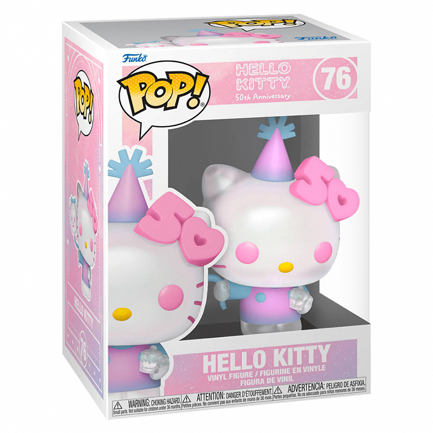 Фигурка Funko POP! Hello Kitty 50th Hello Kitty with Balloons (76) 76090