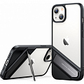 Чехол Ugreen LP737 Kickstand Protective Case для iPhone 15 чёрный / прозрачный (25404)