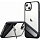Чехол Ugreen LP737 Kickstand Protective Case для iPhone 15 чёрный / прозрачный (25404)