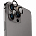 Защитное стекло на камеру Uniq OPTIX Camera Lens protector Aluminium для iPhone 15 Pro Max серое Grey