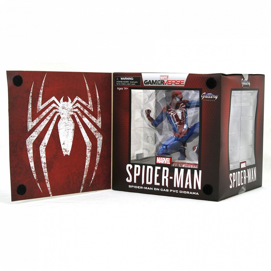 Фигурка Diamond Select Toys Marvel Spider-Man on Taxi (23 см)