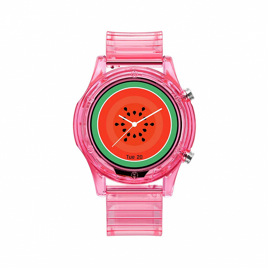 Умные часы Welbe Effect Neon красный неон