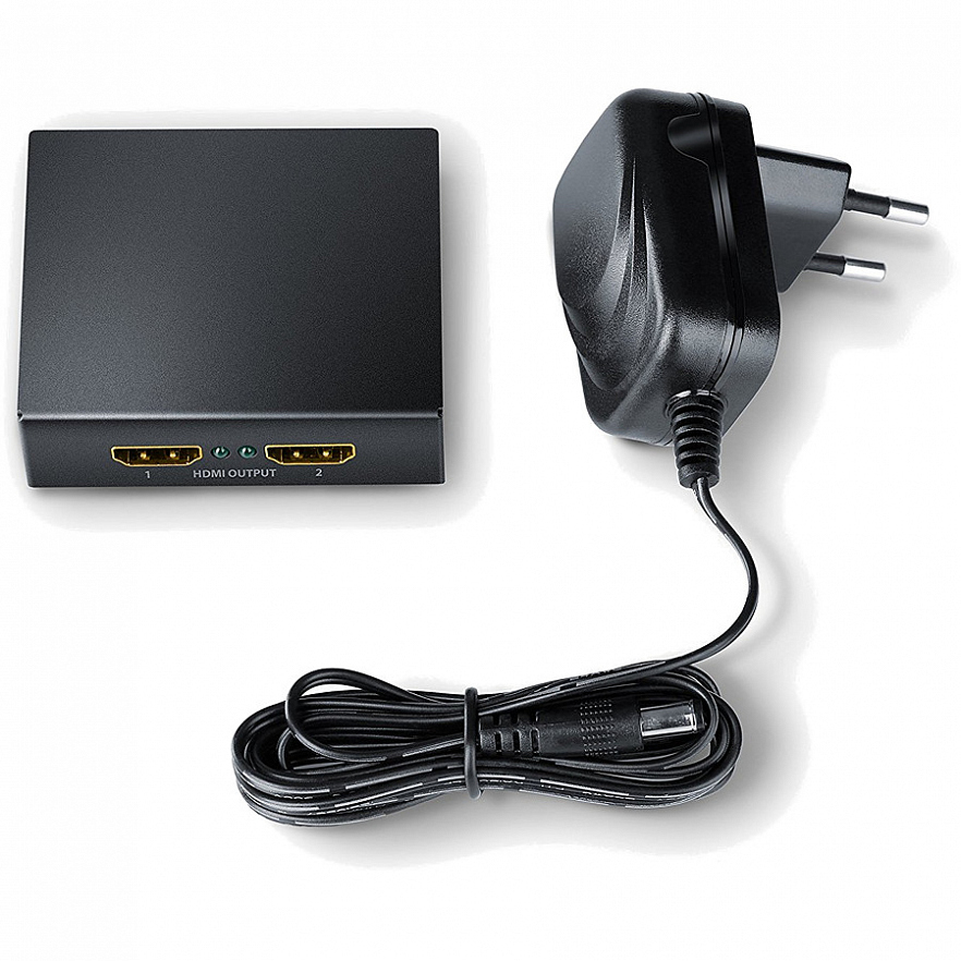 Активный разветвитель CSL HDMI 4K c питанием (CSL301259)