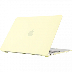 Чехол Crystal Case для MacBook Pro 13" с и без Touch Bar (USB-C) Лимонный крем