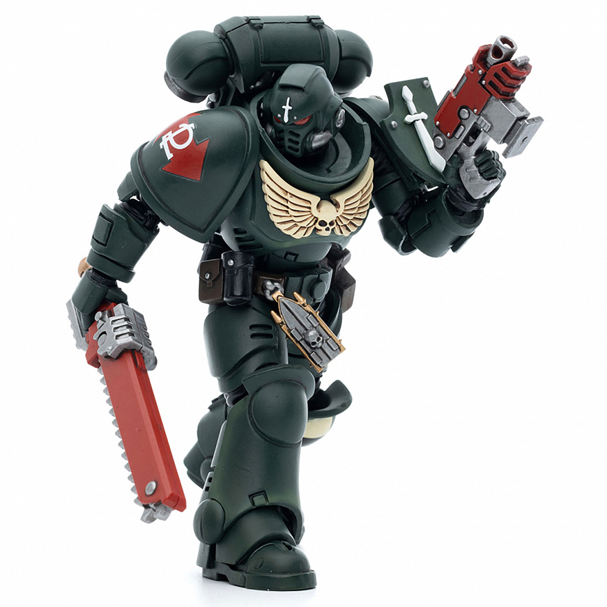 Фигурка Warhammer 40K Dark Angels Intercessors Sergeant Rakiel 1:18