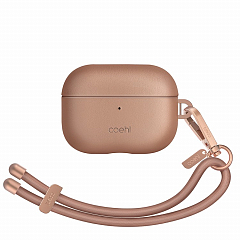 Чехол Uniq COEHL Haven для AirPods Pro 2 (2022) пыльный нюдовый (Dusty Nude)