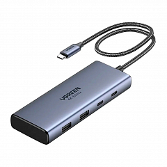 Хаб UGREEN CM498 (45379) 7 в 1 - 4K@60Hz 