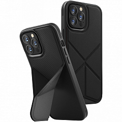 Чехол Uniq Transforma для iPhone 14 Pro (MagSafe) Чёрный (Black)