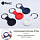 Брелок-подвеска iNeez Silicone AirTag Case для AirTag розовый песок