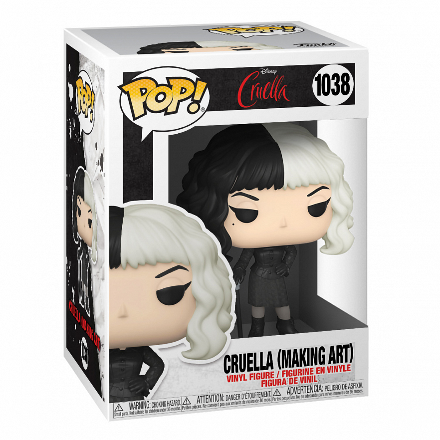 Коллекционная фигурка Funko POP! Disney Cruella Cruella (Making Art) (1038) 54466