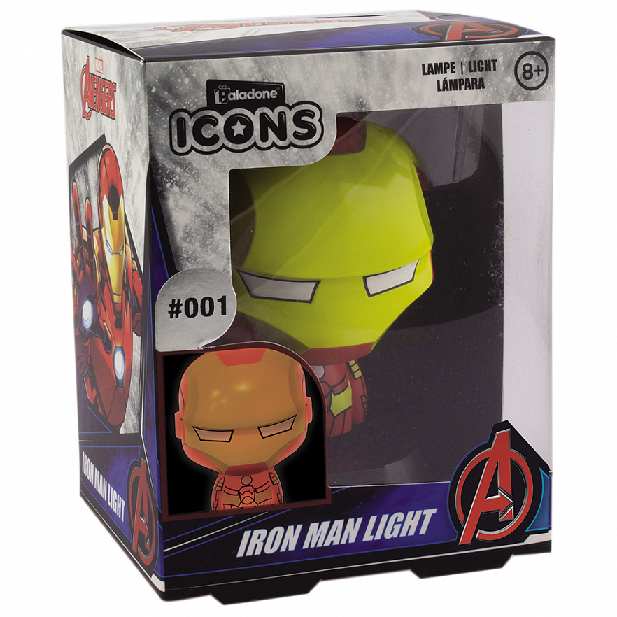 Светильник Paladone Iron Man Icon Light V2 (PP6119MAV2)