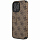 Чехол Guess PU 4G Big Metal Logo Booktype для iPhone 13 Pro Max коричневый (GUBKP13X4GMGBR)
