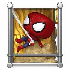 Фигурка Funko POP! Deluxe Bobble Marvel Spider Man No Way Home Battle Amazing S-M (Exc)(1186) 68389