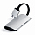 Мульти хаб Satechi Type-C Dual Multimedia Adapter серебристый (ST-TCDMMAS)