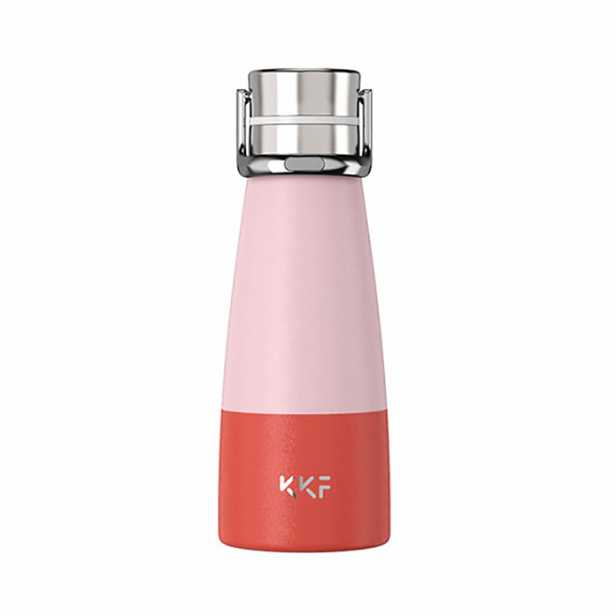 Термобутылка KissKissFish Swag Vacuum Bottle Mini красно-розовая